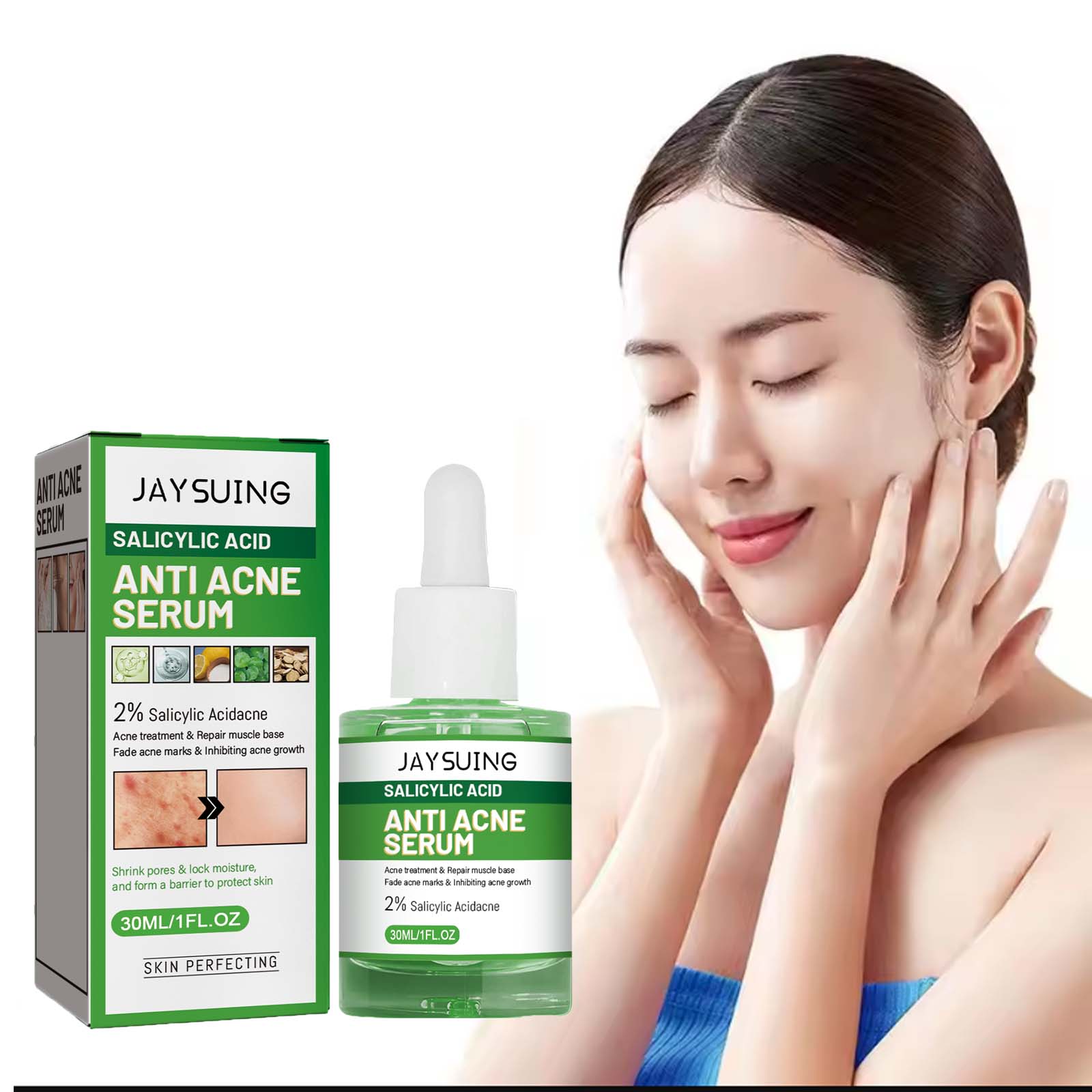 Salicylic Acid Blackhead Remover - Acido salicilico Anti Acn-e Siero viso