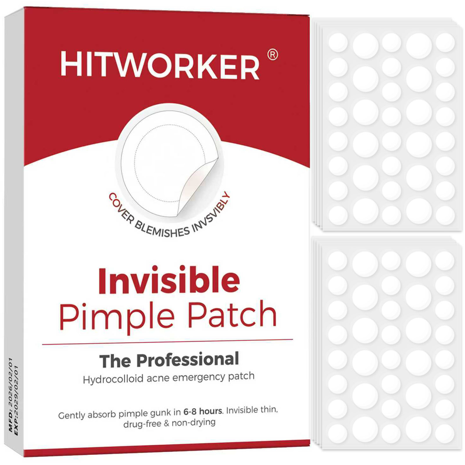 Hydrocolloid Pimple Patch - 36/360 Pezzi Cerotti Idrocolloidali per Acne