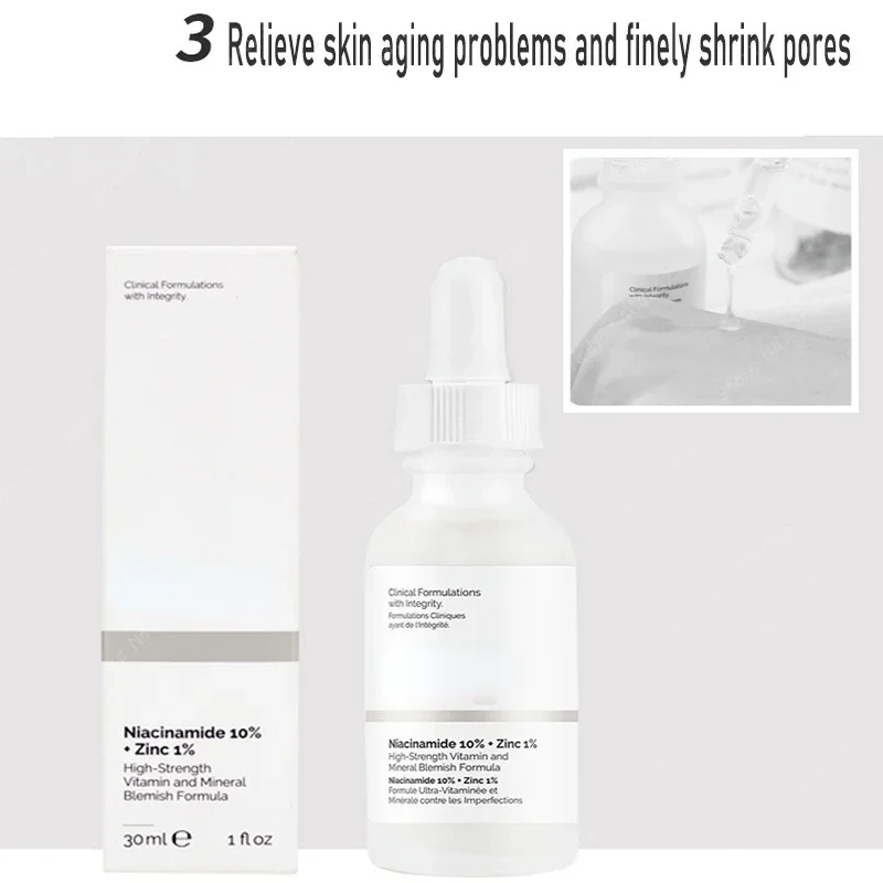 Niacinamide Pore Shrinking Essence - Essenza sbiancante al magnesio Niacinamide, pori
