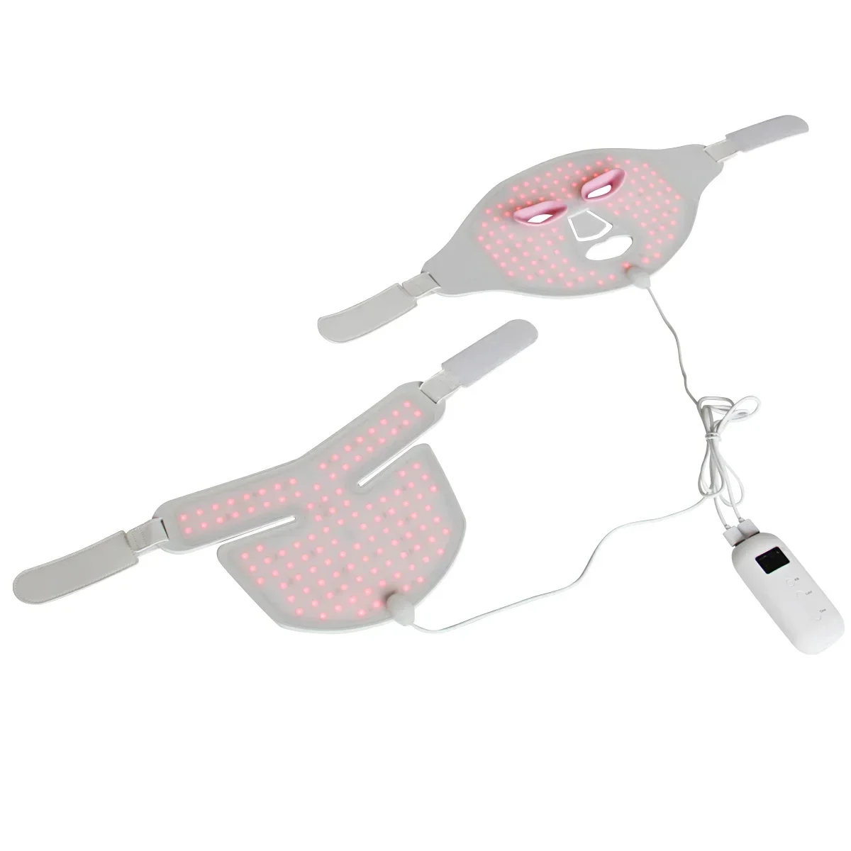 Led Light Therapy Face Mask - Maschera LED in Silicone per Terapia