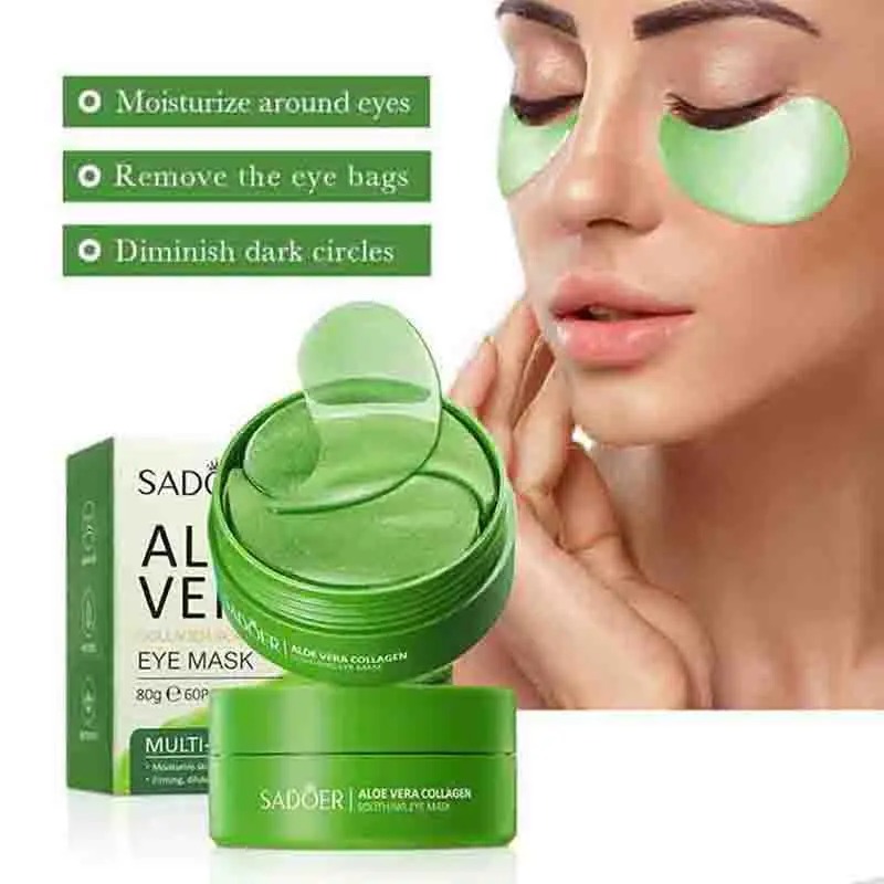 Collagen Under Eye Patches - 60 pz Aloe Vera Collagene Maschera