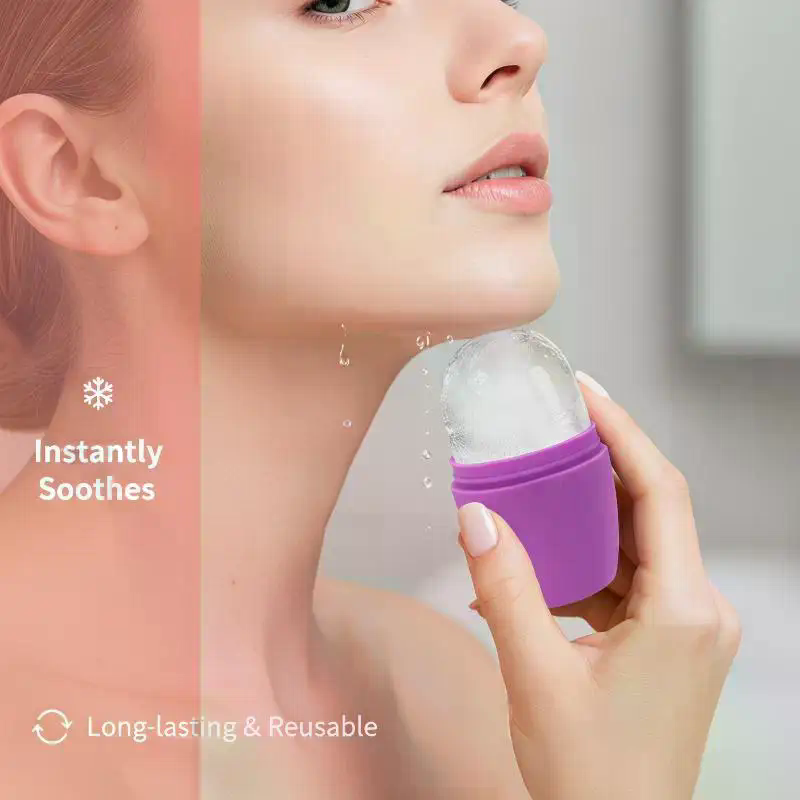 Face Ice Roller Puffiness - Rullo di Ghiaccio in Silicone per