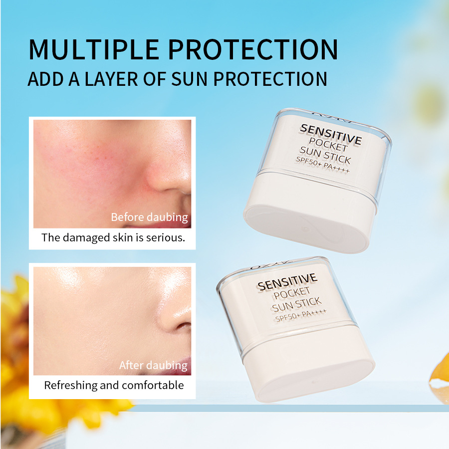 Spf 50 Waterproof Sunscreen - Mini Stick Solare Tascabile - Versione