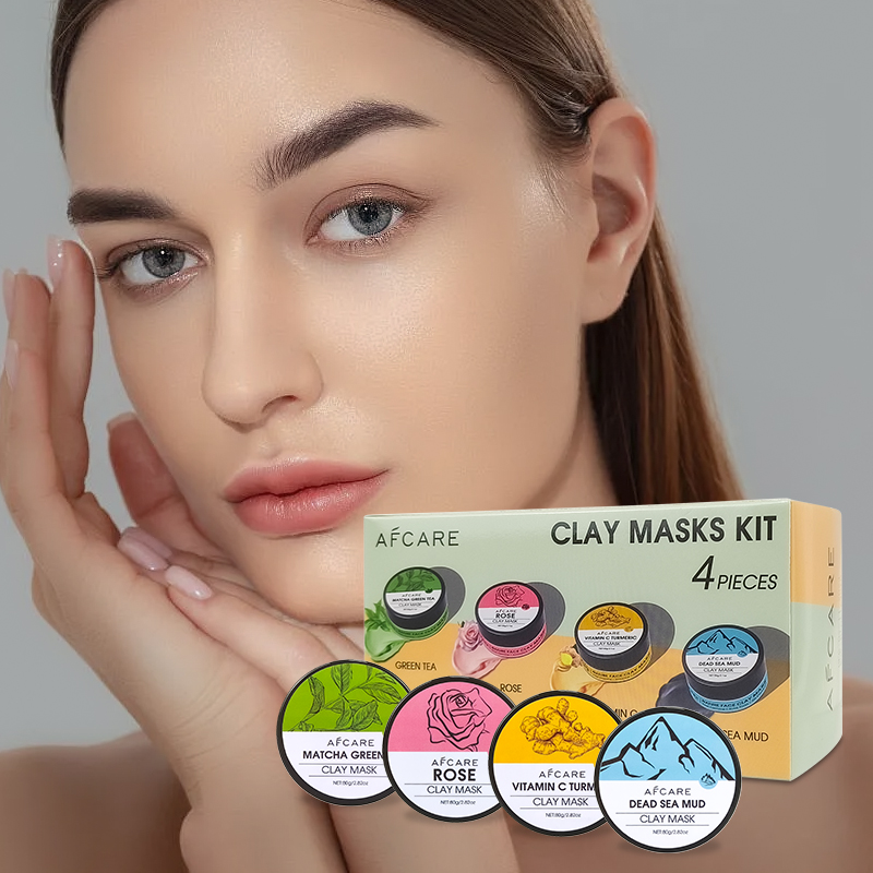 Set di 4 Maschere Viso in Argi - Green Tea Cleansing Clay Mask recensione e prezzo