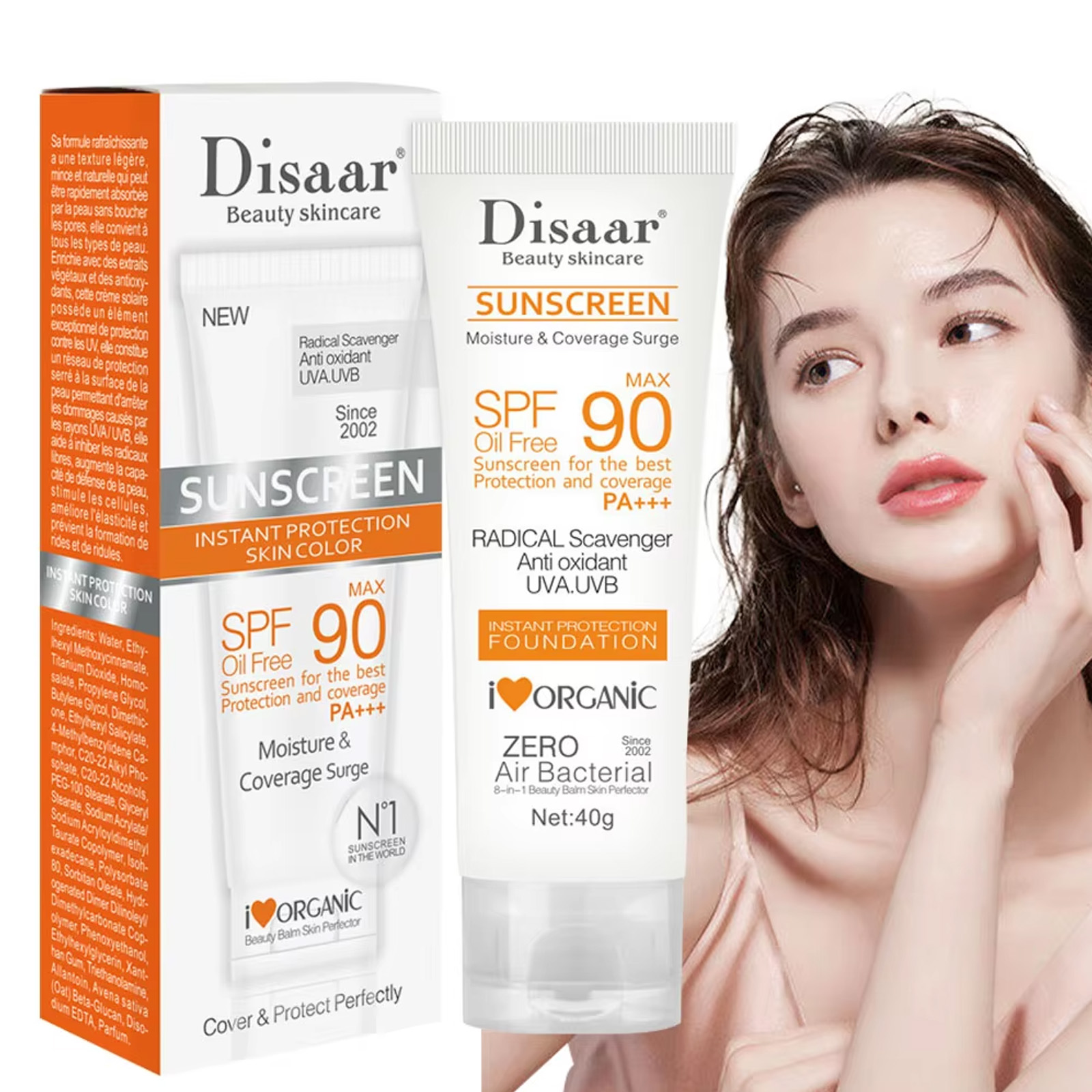 Crema solare per il viso e il  - Spf 50 Waterproof Sunscreen recensione e prezzo