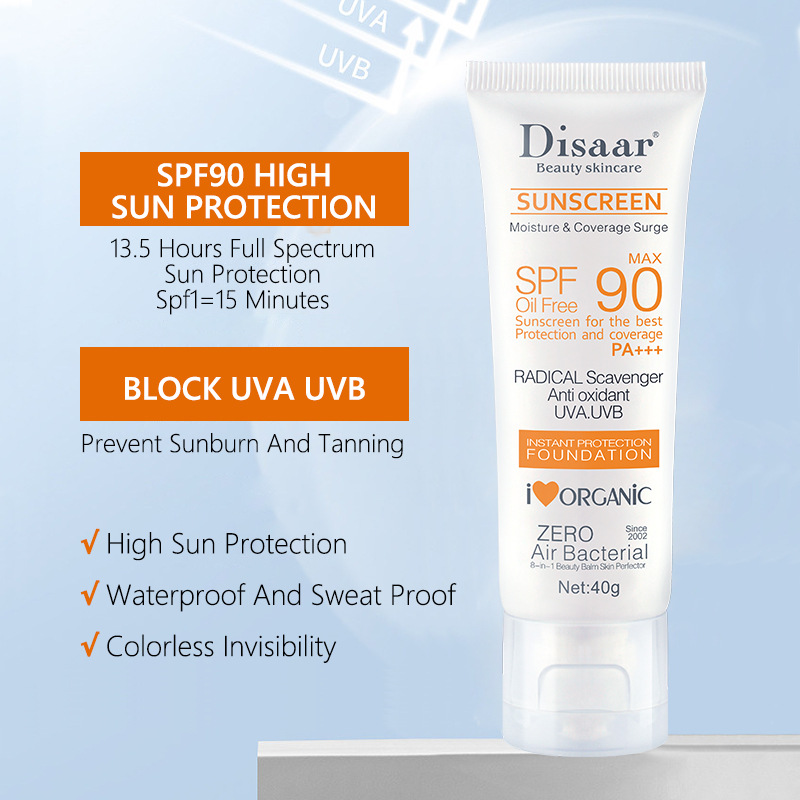 Crema solare per il viso e il  - Spf 50 Waterproof Sunscreen recensione e prezzo