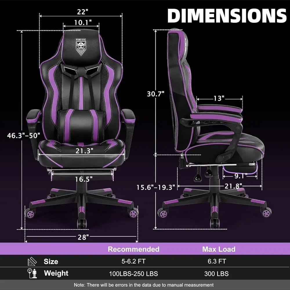Sedia da Gaming Ergonomica Rec - Massage recensione e prezzo