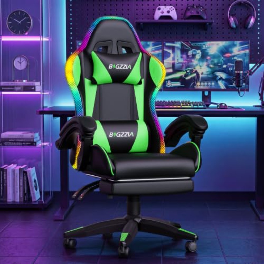 Sedia da gaming RGB con poggia - Massage recensione e prezzo