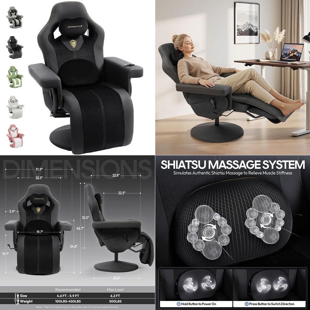 Sedia da Gaming M6 con Control - Massage recensione e prezzo