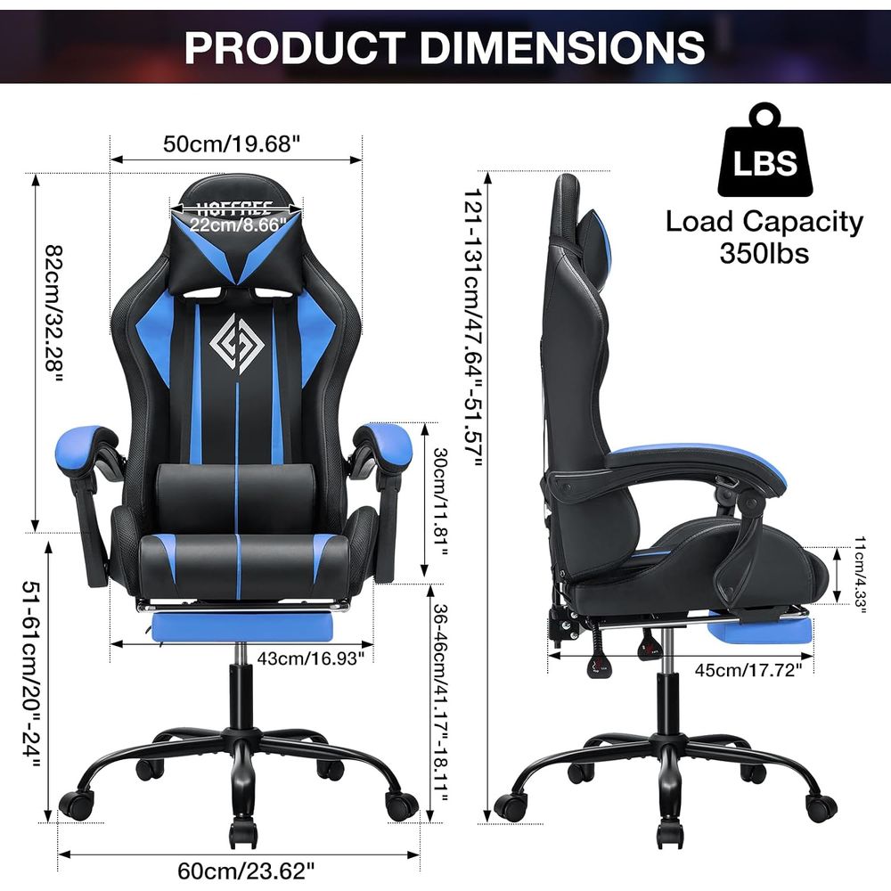 Sedia da Gaming LED con Massag - Massage recensione e prezzo