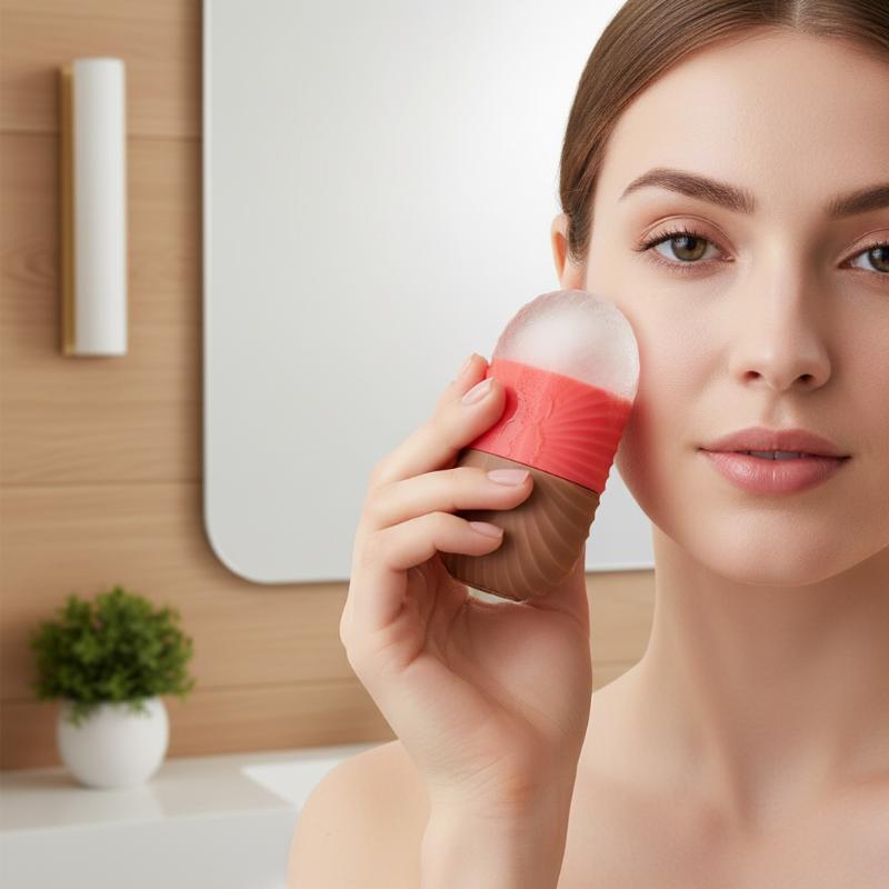 Stampo per ghiaccio in silicon - Face Ice Roller Puffiness recensione e prezzo