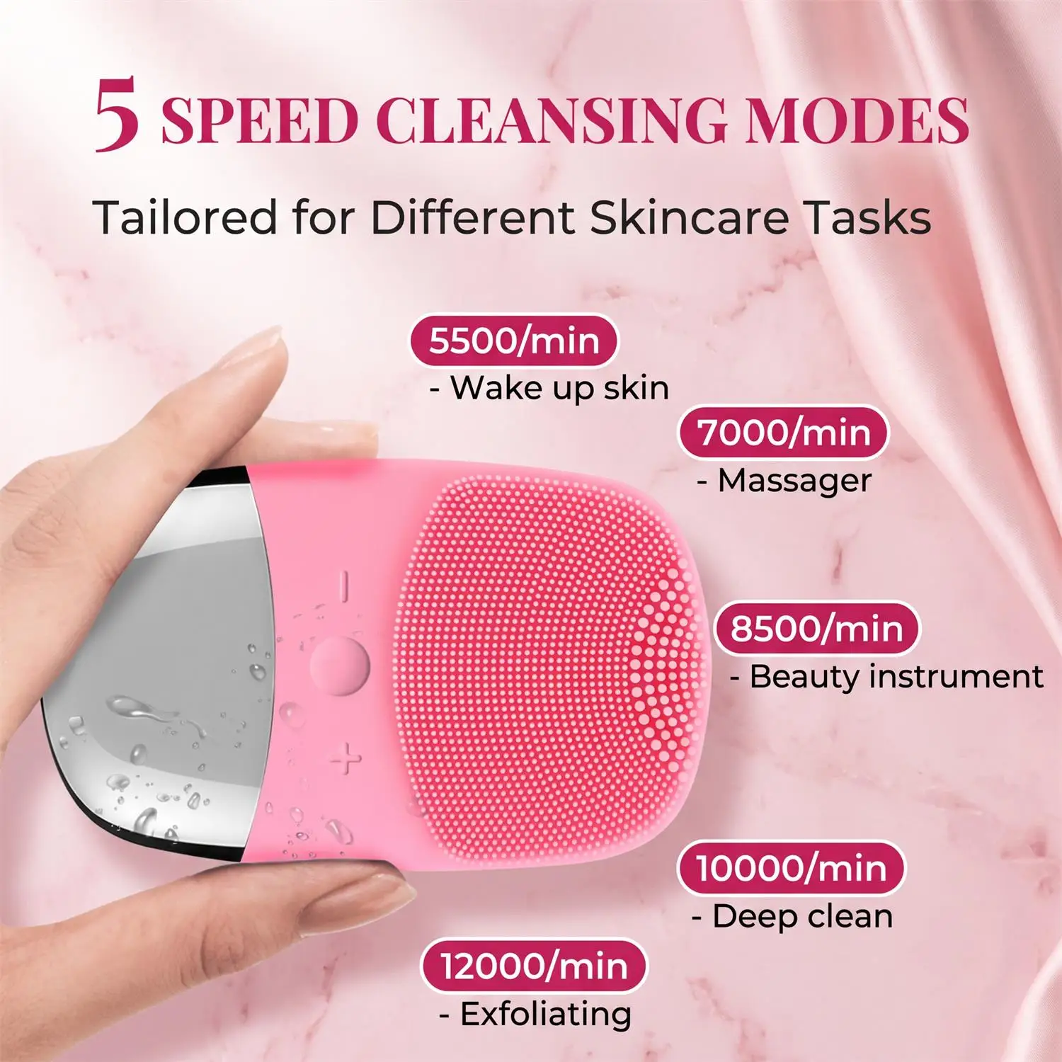 Spazzola elettrica in silicone - Silicone Face Scrubber Electric recensione e prezzo