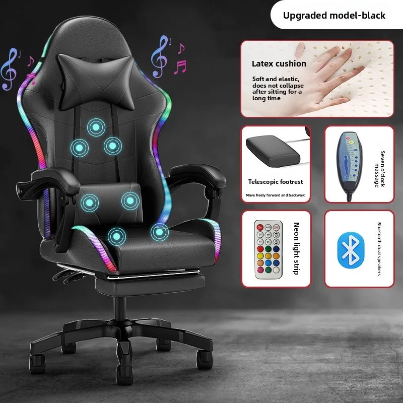 Sedia da Gaming con Luci e Alt - Massage recensione e prezzo